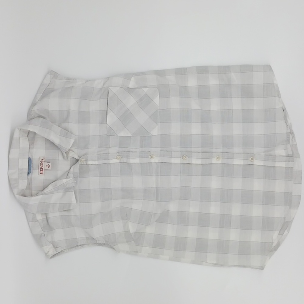Merona Sleeveless Button Up Flannel Top - NWOT (Size S)
